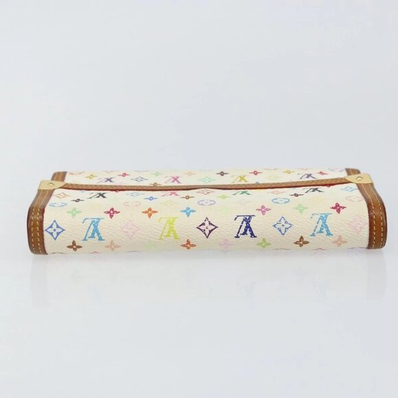 LOUIS VUITTON Multicolor Porte Tresor International Wallet M92659 Auth 144313 - Picture 5 of 16
